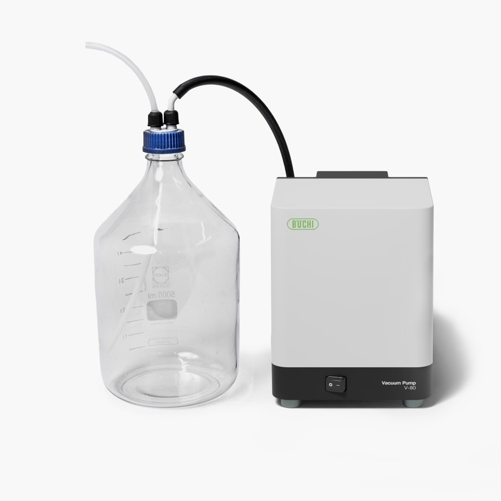 Suction set with vacuum pump | Buchi.com